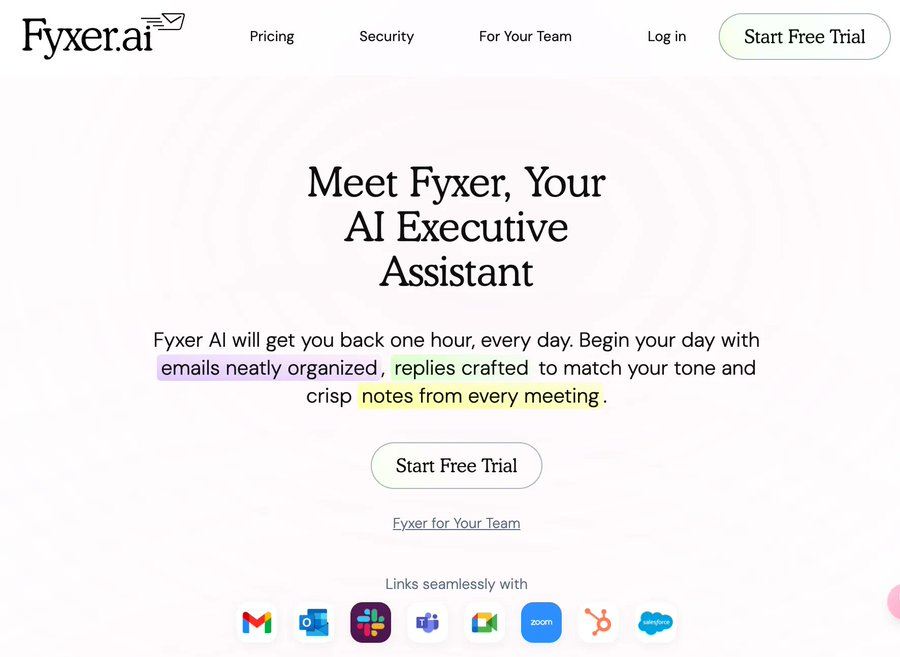 Fixer AI AI assistant for Gmail or Outlook 