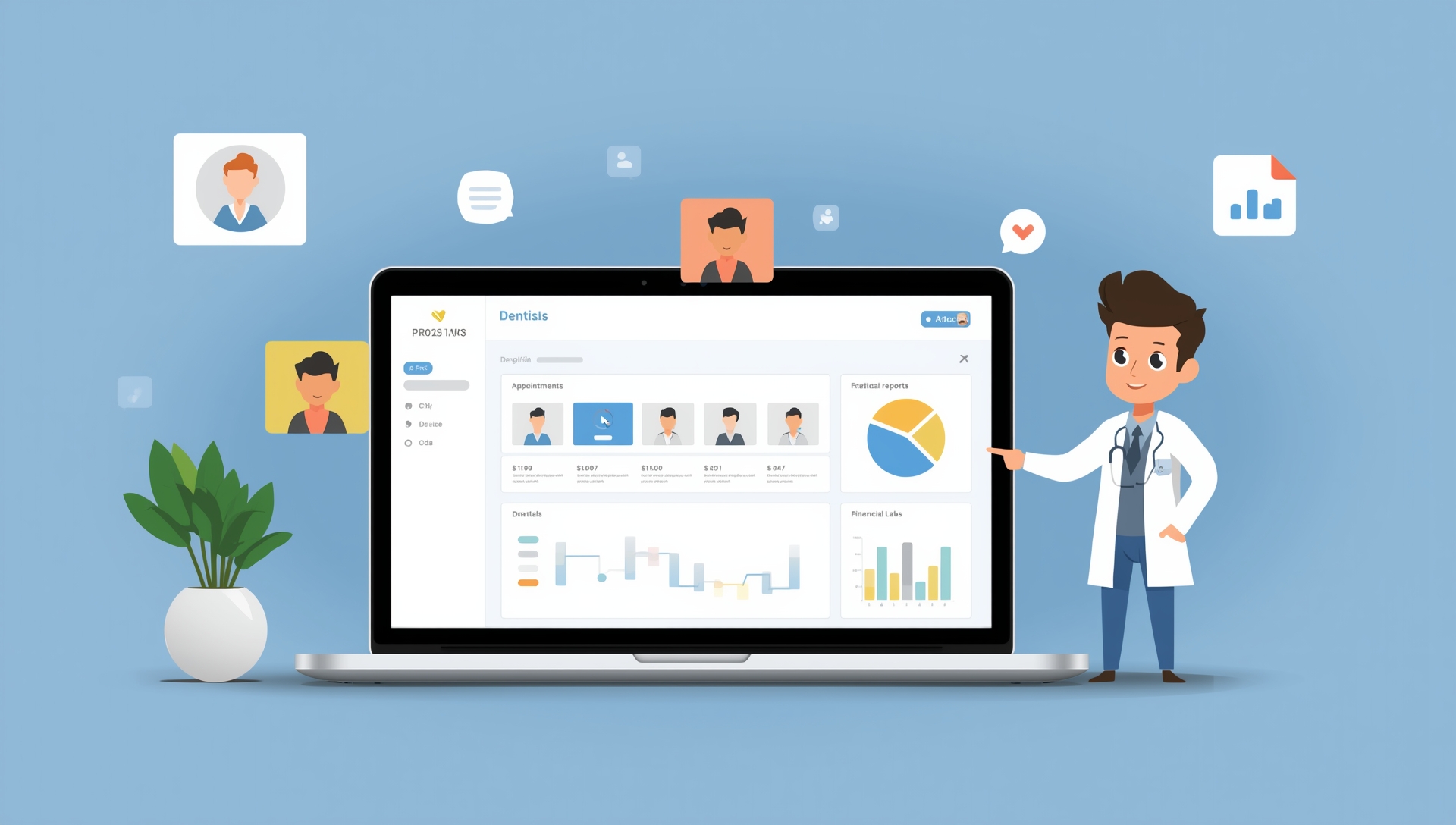 نظام Sparkle Dental لإدارة عيادات الأسنان