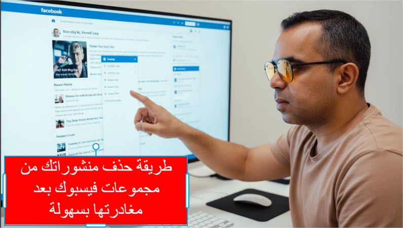 طريقة حذف منشوراتك من مجموعات فيسبوك بعد مغادرتها بسهولة