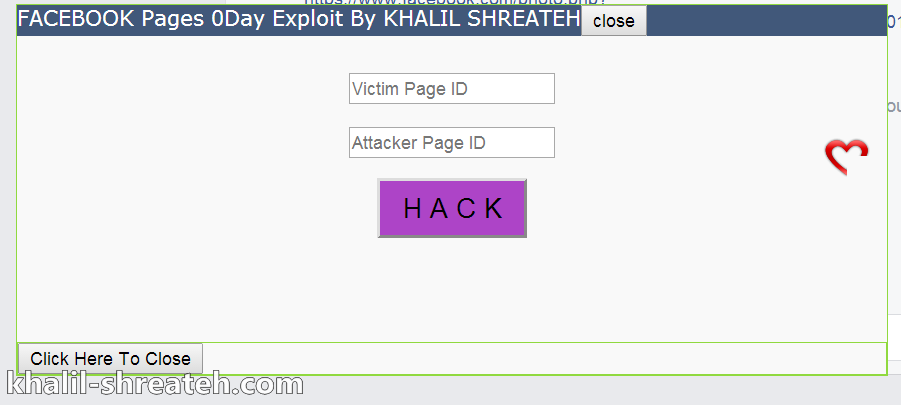 أثناء اختباري لنظام إدارة الصفحات على فيسبوك، لاحظت وجود خلل في آلية التحقق من الصلاحيات